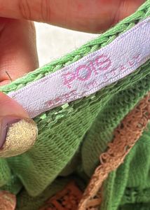 Vintage Knit Crochet Sweater