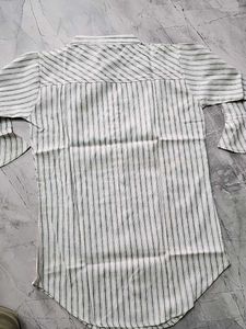 Striped Button-Down Kurta