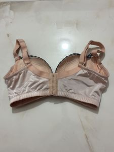 Sheer polka dot bra