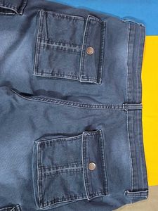 Classic Cargo Denim Jeans