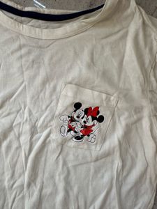 Minnie Mouse Graphic cropped T-Shirt