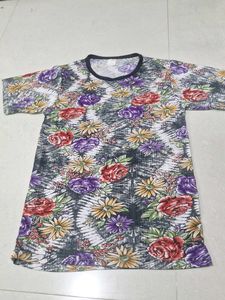 floral nylon top