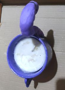 Peacock Face Shape Candle