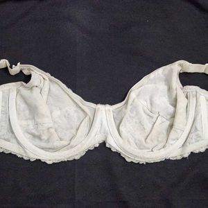 White Lace Bra