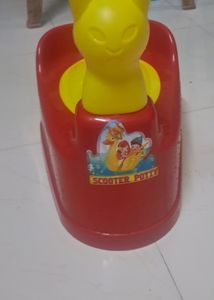 Scooter Potty Pot