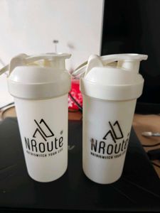 NRoute Protein Shaker Bottles (2-Pack)