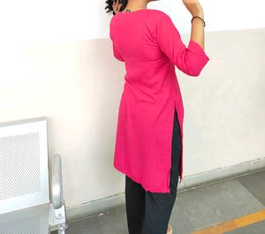 Pink Kurta