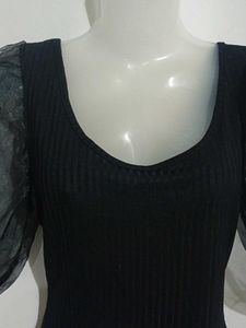 DAMN CUTE BLACK BODYSUIT