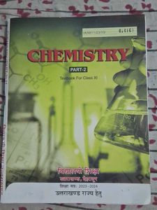 Chemistry Part 1 And 2 For Class XI