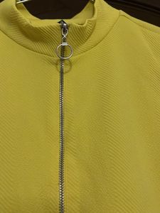 Sleeveless Zip Front Sheath Dress