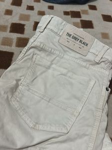 Men's Beige Cargo Pants