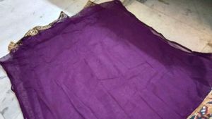 Net Lehnga with long kurta