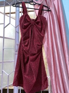Sparkling Red Party Dress