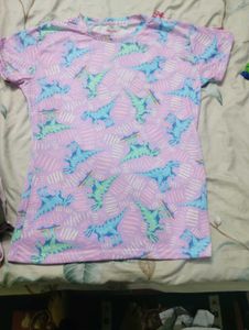 Cute Dinosaur Print T-Shirt