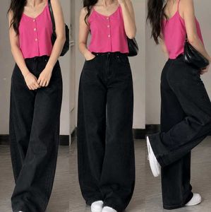 Hot Pink Cami Top with Buttons