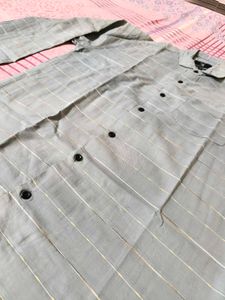 Men's Striped Casual Shirt