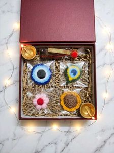 Handmade Crochet Charm Gift Set