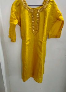 Yellow Kurti