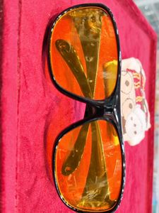 Stylish Black &amp; Orange Sunglasses