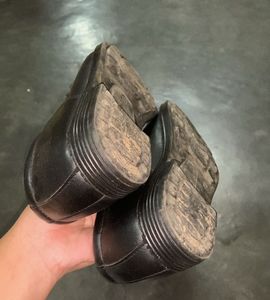Black school shoe