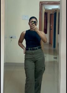 H&amp;M Olive Green Cargo Pants