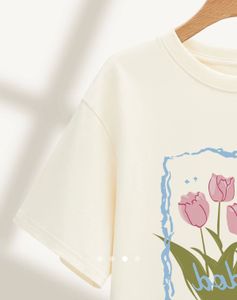 Floral Print Casual T-shirt