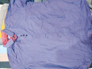 Men's Purple Casual Shirt