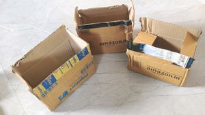 10 Mixed Sizes Packing Boxes Small Medium Size Pac