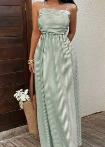 Striped Maxi Dress