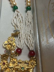 Traditional Gold Plated Necklace Set