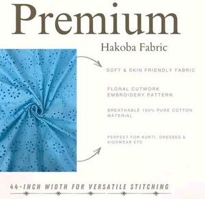 Trending premium chickenkari schiffli  fabric