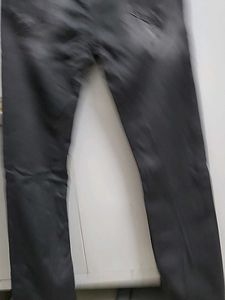 Distressed Black Denim Jeans