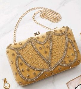 Elegant Embroidered Clutch Bag