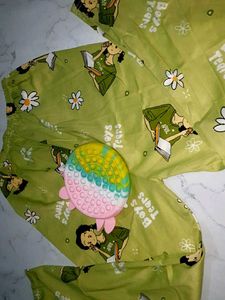 Cute Graphic Pajama Pants 26-28 size with freebies