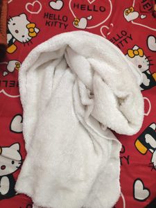 Soft White Scarf/Muffler
