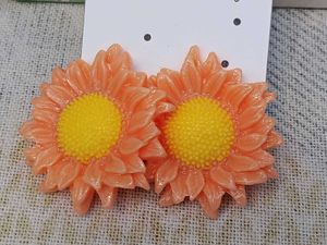 Cute Sunflower Earrings