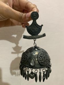 Beautiful Big Lightweight Kashmiri Jhumkas