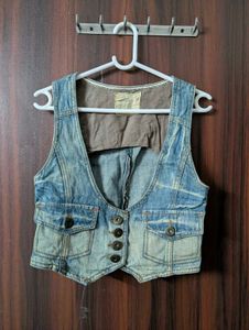 Denim Waistcoat
