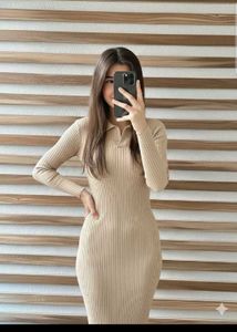 🇬🇧Imported Bodycon Ribbed Dress