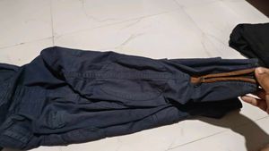 Royal Enfield Men's Dark Blue Hooded Jacket