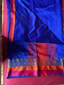Vibrant Silk Blend Saree