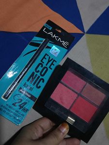 Lakme Eyeconic Kajal &amp; Blush Palette