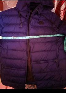 unisex Blue Puffer Jacket