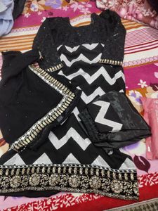 pakistani black suit