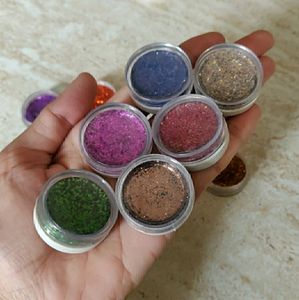 Multipurpose Glitters Pack Of 12 ✨❤️