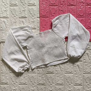 Zara Dupe Crop Top 🤍