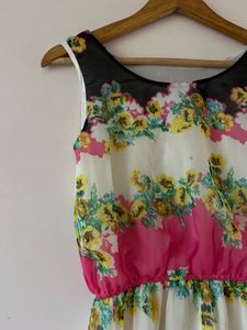 Floral Print Maxi Dress
