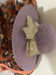 Stylish Woven Sun Hat with Bow