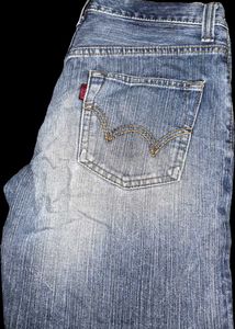 Men's Blue Denim Shorts