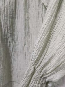 Light Green Ruffled V-Neck Top